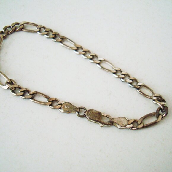 VGUC 925 Silver Bracelet Marked MJI Italy Pre-loved - Picture 4 of 9